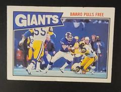 Giants Team Leaders [Mark Bavaro Pulls Free] Football Cards 1987 Topps Prices