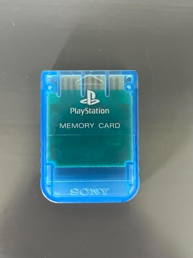 PS1 Memory Card [Clear Blue] photo