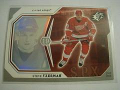 Steve Yzerman Hockey Cards 2003 SPx Prices
