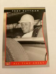 Troy Ruttman [All time great] #59 Racing Cards 1992 All World Prices