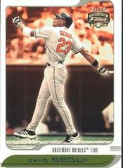 David Segui #219 Baseball Cards 2002 Fleer Focus JE Prices