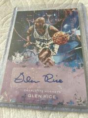 Glen Rice #HC-GRC Basketball Cards 2021 Panini Court Kings Holding Court Signatures Prices