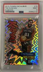 Tim Duncan Basketball Cards 2015 Panini Excalibur Kaboom Prices