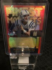 Peyton Manning #FM11 Football Cards 2005 Topps Finest Manning Moments Prices