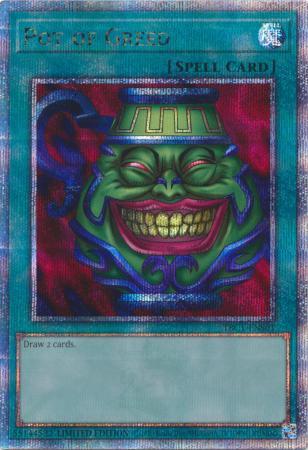 Pot of Greed [Secret Rare] TBC1-ENS01 YuGiOh Pot Collection