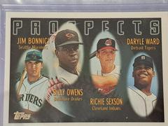 B. Owens, J. Bonnici, R. Sexson, D. Ward #425 Baseball Cards 1996 Topps Prices