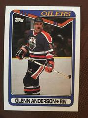 Glenn Anderson #145 Hockey Cards 1990 Topps Prices