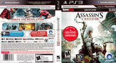 Full Cover Art | Assassin’s Creed III [Gamestop Edition] Playstation 3