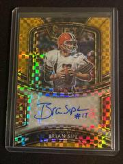 Brian Sipe [Gold Prizm] Football Cards 2020 Panini Select Signatures Prices