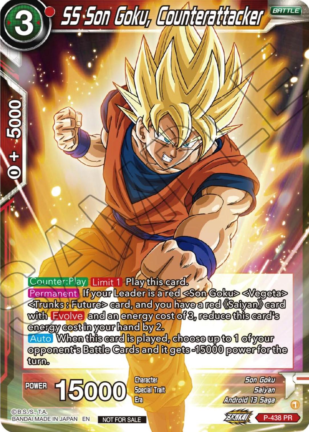 SS Son Goku, Counterattacker [Zenkai Series Tournament Pack Vol.2] P ...