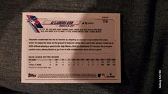 Back  | Alejandro Kirk Baseball Cards 2021 Topps UK Edition