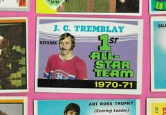 J. C. Tremblay #252 Hockey Cards 1971 O-Pee-Chee Prices