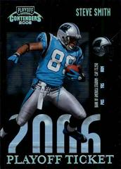 Steve Smith [Playoff Ticket] #14 Football Cards 2006 Playoff Contenders Prices