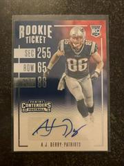 A.J. Derby [Autograph Championship Ticket] #244 Football Cards 2016 Panini Contenders Prices