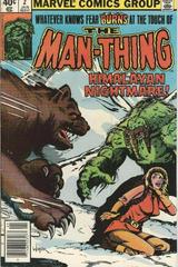 Man-Thing [Newsstand] #2 (1980) Comic Books Man-Thing Prices