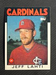 Jeff Lahti #33 Baseball Cards 1986 Topps Prices