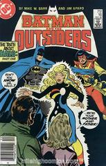 Batman And The Outsiders [Jewelers] #16 (1984) Comic Books Batman and the Outsiders Prices