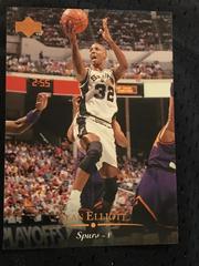 Sean Elliott #60 Basketball Cards 1995 Upper Deck Prices