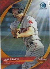 Sam Travis #AFL-ST Baseball Cards 2016 Bowman Chrome 2015 AFL Fall Star Prices