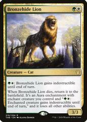 Bronzehide Lion [Foil] Magic Theros Beyond Death Prices