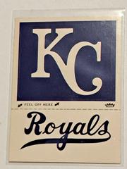 Kansas City Royals #No # Baseball Cards 1982 Fleer Team Logo Stickers Prices