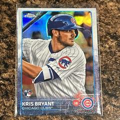 Kris Bryant [Refractor] #112 Baseball Cards 2015 Topps Chrome Prices