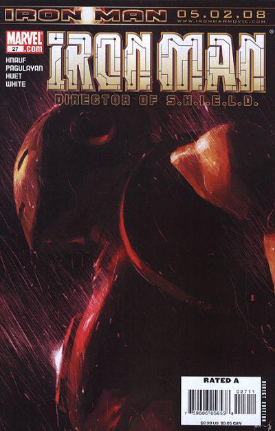 Invincible Iron Man #27 (2008) Comic Books Invincible Iron Man