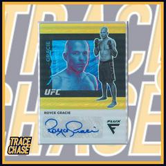 Royce Gracie [Gold] #FX-RGC Ufc Cards 2022 Panini Chronicles UFC Flux Autographs Prices