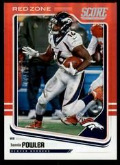 Bennie Fowler [Red Zone] Football Cards 2018 Score Prices