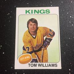Tom Williams Hockey Cards 1975 Topps Prices