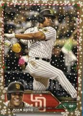 Juan Soto [Golden] Baseball Cards 2023 Topps Holiday Prices