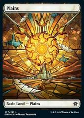 Plains [Stained Glass] Magic Dominaria United Prices
