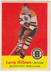 Larry Hillman #17 Hockey Cards 1957 Topps Prices