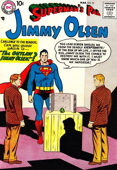 Superman's Pal, Jimmy Olsen #27 (1958) Comic Books Superman's Pal Jimmy Olsen