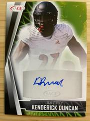 Kenderick Duncan [autograph] #A-KD Football Cards 2022 Sage Hit Prices