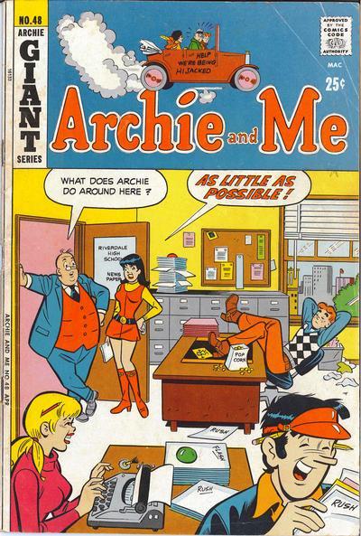 Archie and Me #48 (1972) Comic Books Archie and Me