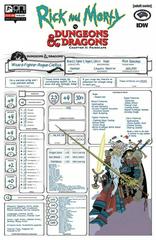 Rick and Morty vs. Dungeons & Dragons II: Painscape [Character Sheet] #4 (2020) Comic Books Rick and Morty Vs. Dungeons & Dragons II Prices