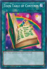 Toon Table of Contents YuGiOh Speed Duel Starter Decks: Match of the Millennium Prices