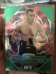 Tony Ferguson [Green] Ufc Cards 2021 Panini Prizm UFC Fireworks Prices