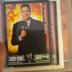 Mike Adamle Wrestling Cards 2008 Topps WWE Slam Attax Prices