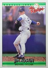 Jin Austin #7 Baseball Cards 1992 Panini Donruss Rookies Prices