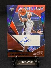 Lonnie Walker IV [Red] Basketball Cards 2020 Panini Chronicles Airborne Signatures Prices