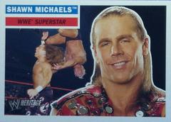 Shawn Michaels #27 Wrestling Cards 2005 Topps Heritage WWE Prices