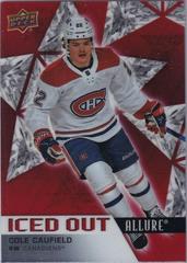 Cole Caufield Hockey Cards 2021 Upper Deck Allure Iced Out Prices