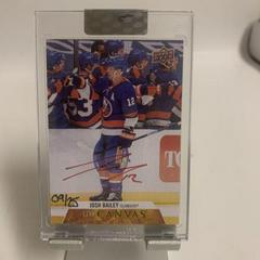 Josh Bailey Hockey Cards 2020 Upper Deck Clear Cut Canvas Signatures Prices
