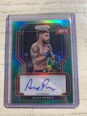 Alex Perez [Green] #SG-APZ Ufc Cards 2022 Panini Prizm UFC Signatures Prices