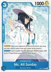 Ms. All Sunday [Promotion] OP01-079 One Piece Romance Dawn Prices