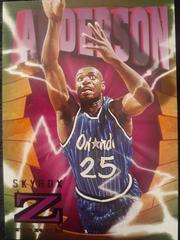Nick Anderson [Z Cling] #61 Basketball Cards 1996 Skybox Z Force Prices