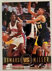 Joe Dumars, Reggie Miller #SS10 Basketball Cards 1993 Skybox Premium Showdown Series Prices