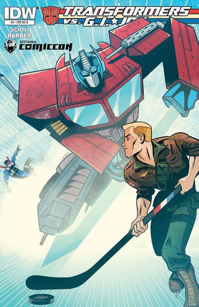 Transformers vs. G.I. Joe [Ottawa Comiccon] #6 (2015) Comic Books Transformers vs. G.I. Joe